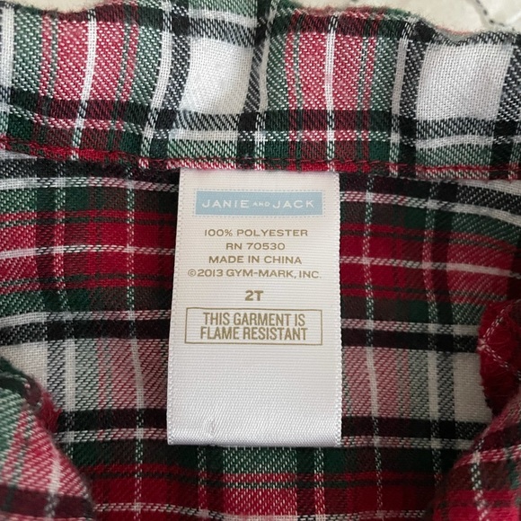 Janie and Jack Pajama Top - Picture 2 of 2